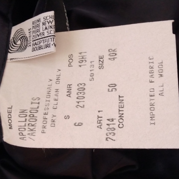 Hugo Boss Modern Fit - Gray Glen Check Wool Suit (Made in USA) 40R - Picture 11 of 13